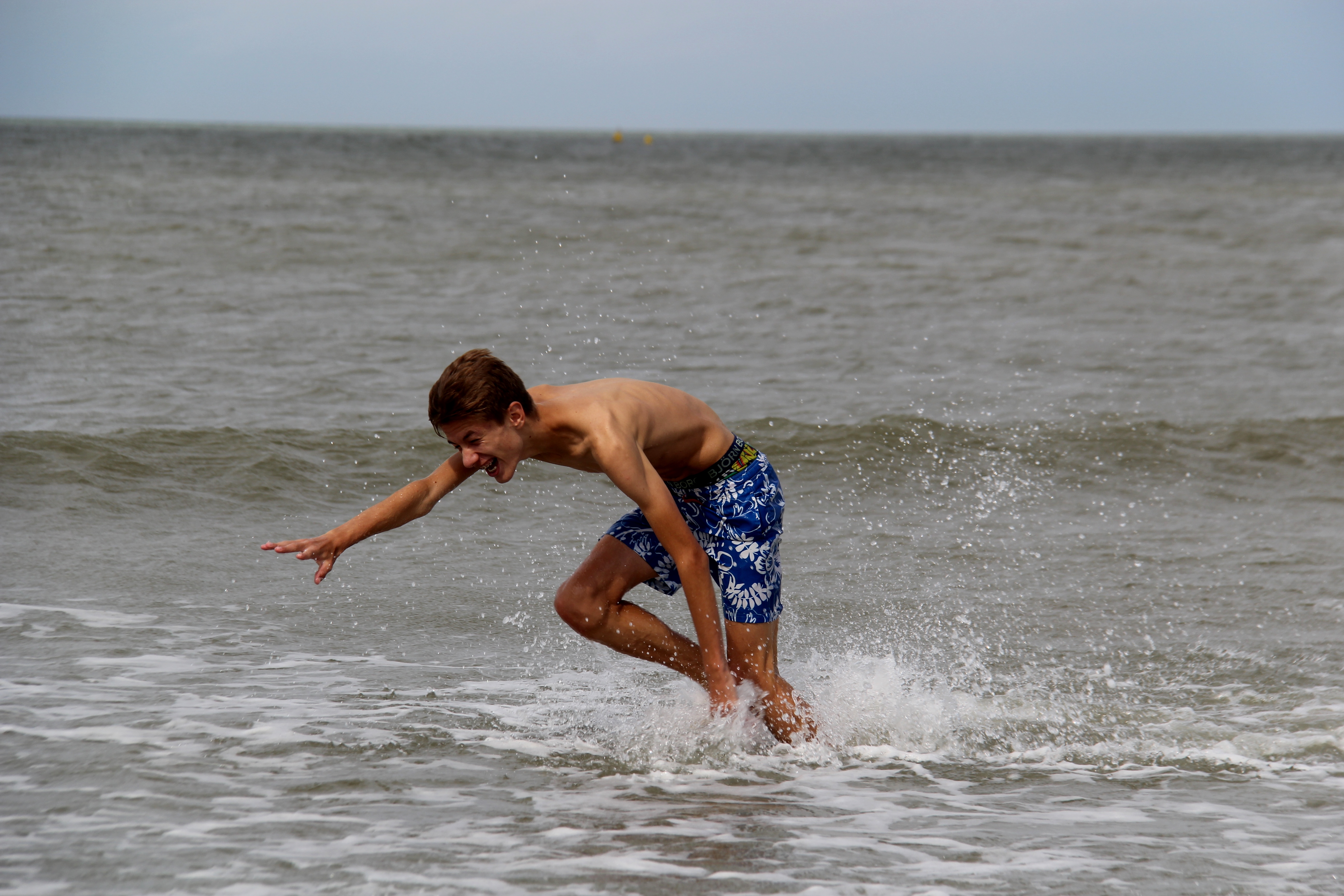 Vallende jongen | © VLIZ, Leontien De Wulf