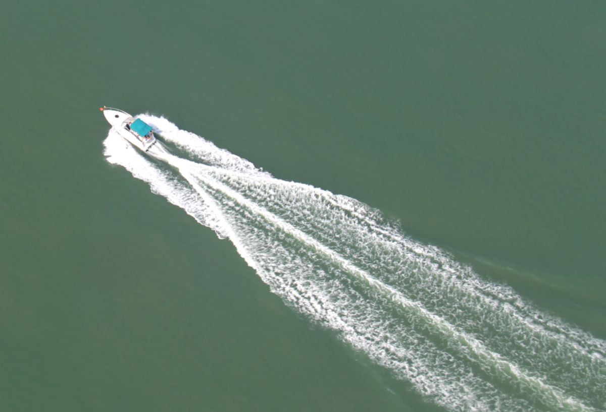 Motorboot | © VLIZ, Leontien De Wulf