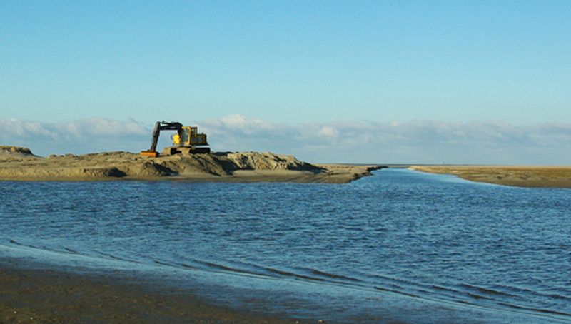 Geulwerk in de Slufter | © Foto Fitis, Sytske Dijksen