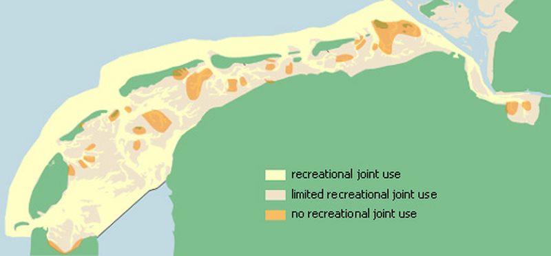 Recreatief medegebruik op het Nederlandse wad | © Ecomare, Gerbrand Gaaff
