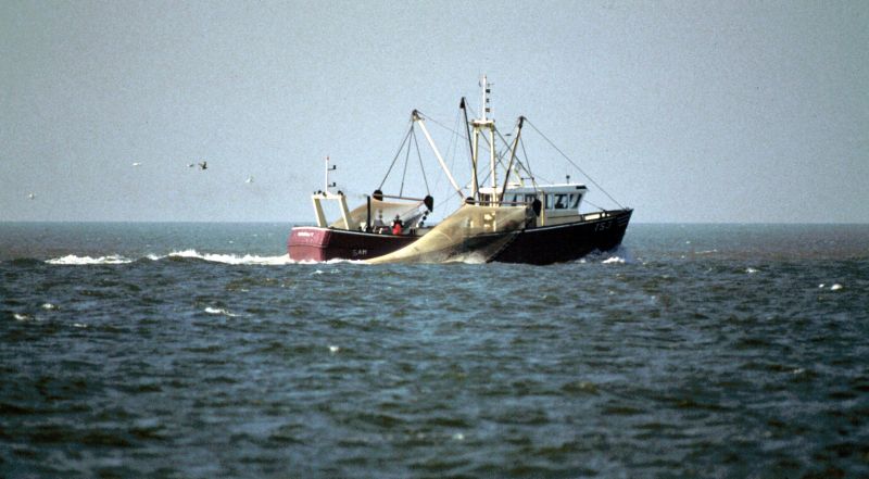 Een garnalenkotter | © Ecomare