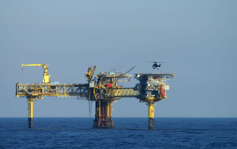 Gaswinningsplatform | © Ecomare, Photo Marijke de Boer