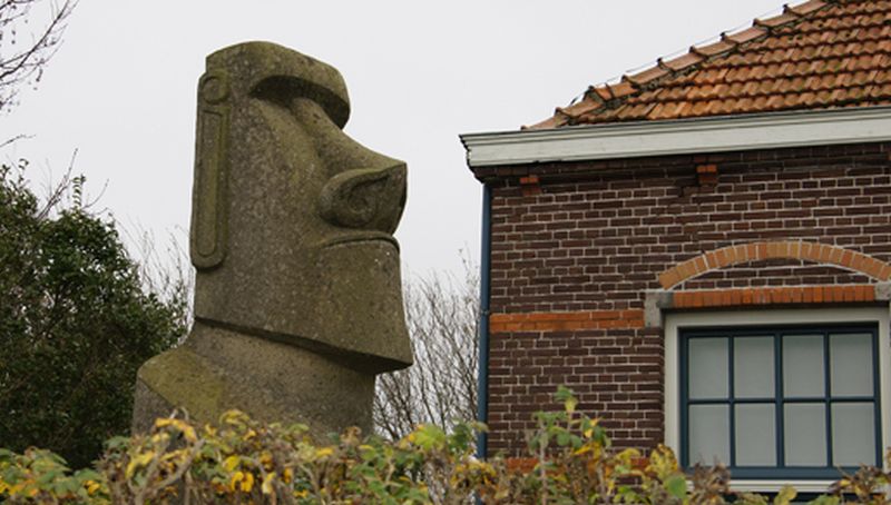 Het Moai-beeld | © Foto Fitis, Sytske Dijksen