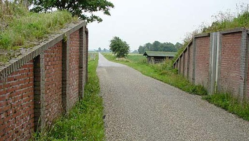 Coupure in de oude zeedijk | © Ecomare